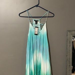 H&M Tye Dye Maxi Dress - size 8